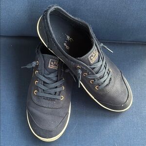 BOBS from Skechers Blue Sneakers with Classic Low-Top Design